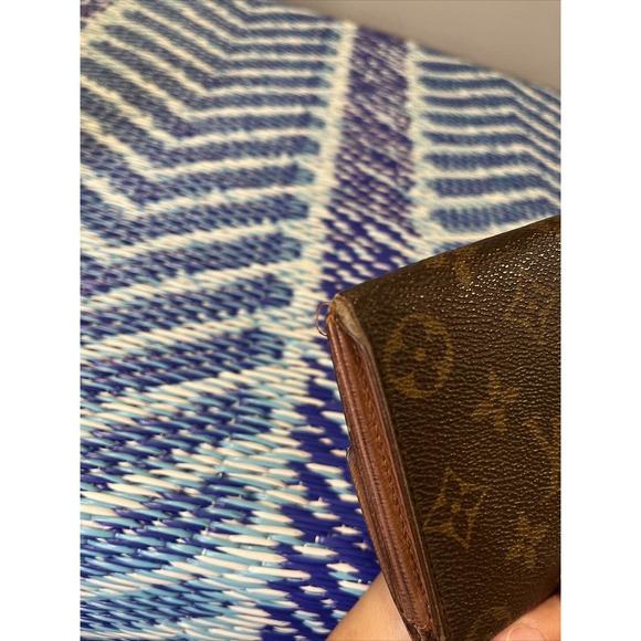 Louis Vuitton Pochette Porte Monnaie Credit Monogram Canvas M61725 Brown Wallet - Picture 8 of 10